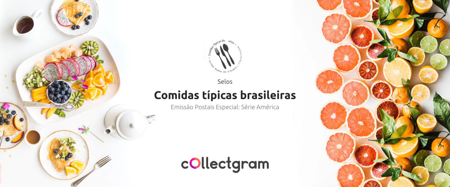Selo das comidas típicas brasileiras: Série América