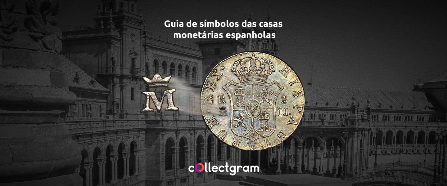 Guia de símbolos das casas monetárias espanholas