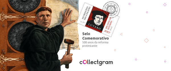 500 anos da Reforma Protestante: Selo comemorativo
